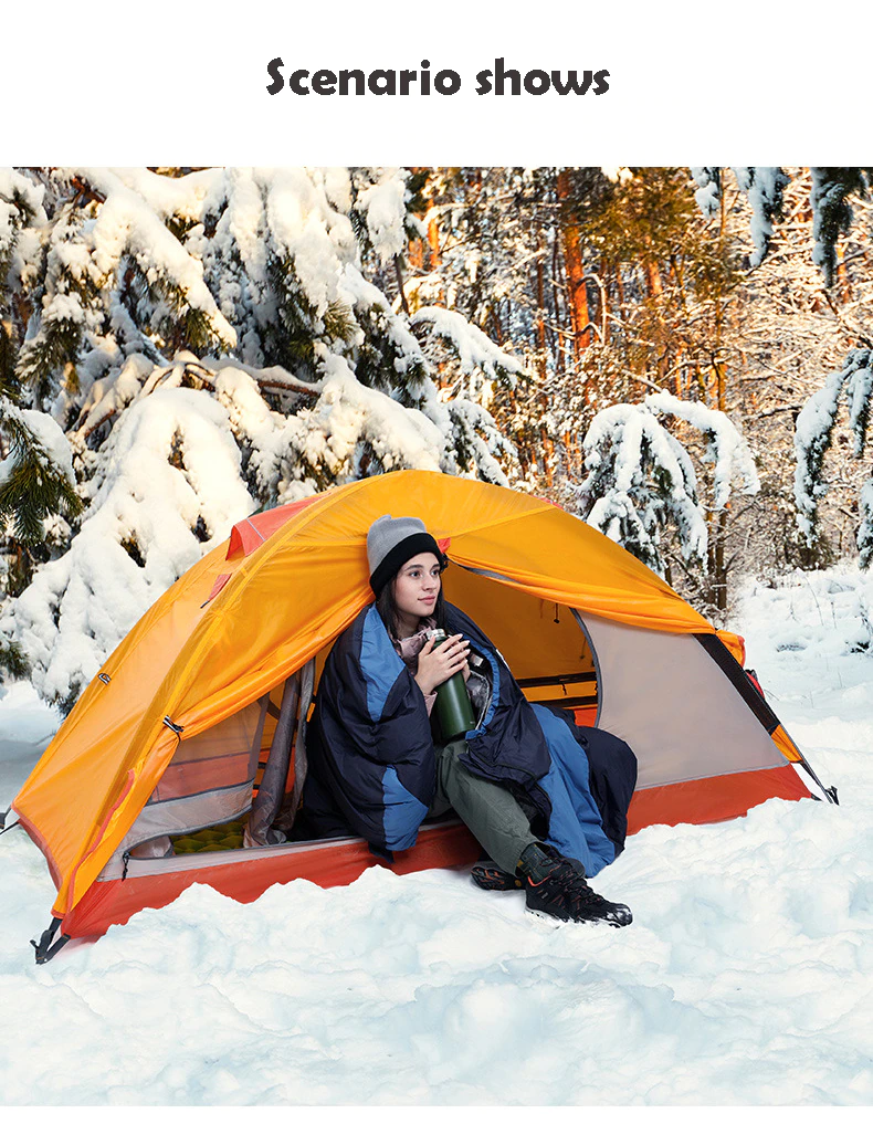 Cheap Goat Tents Hewolf Single Double Decker Double Door Rainstorm Tent High Mountain Snowfield Ultralight Camping Equipment Silicone Tent Tents 